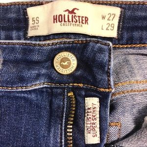 Hollister Super Skinny Jeans with Stretch 27 / 5S